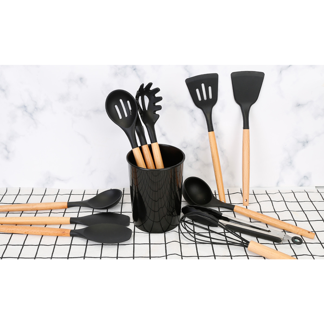 NewHome™ 11-Piece Silicone Cooking Utensil Set 