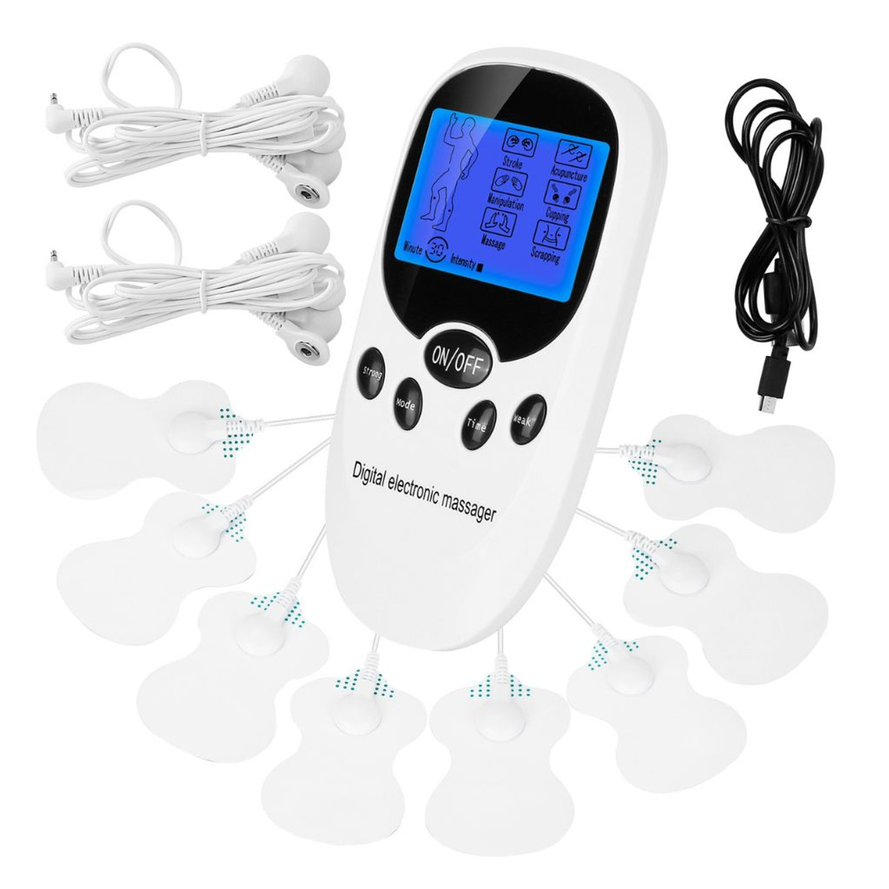 RelaxUltima Portable Neck Massager with TENS Pulse Technology