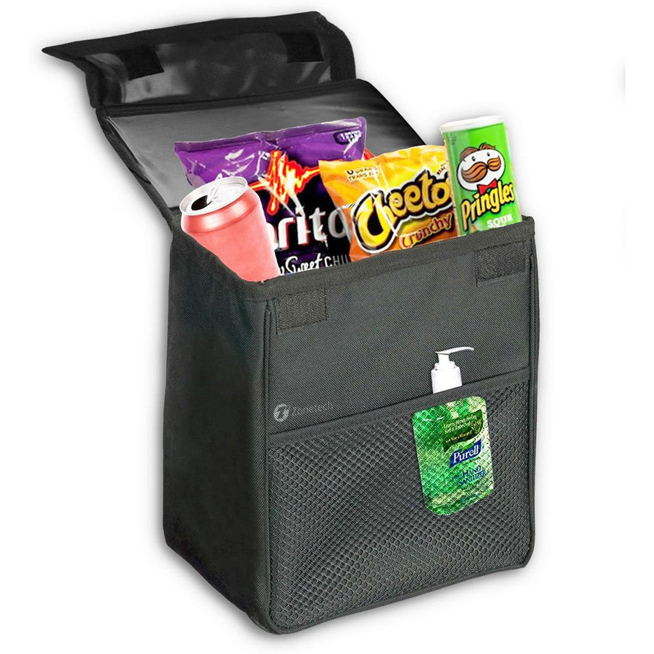 Zone Tech Universal Traveling Portable Car Trash Can 