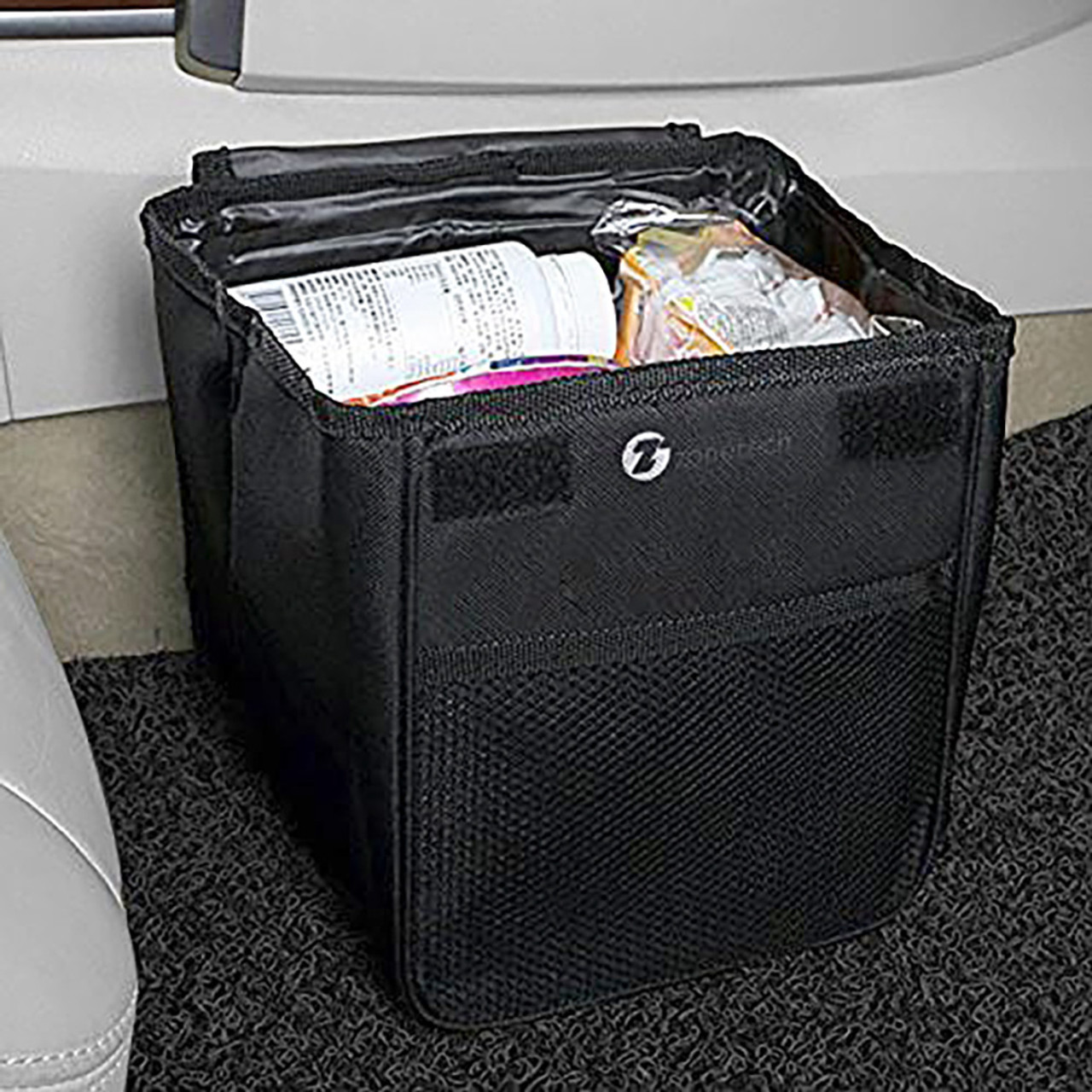 Zone Tech Universal Traveling Portable Car Trash Can 