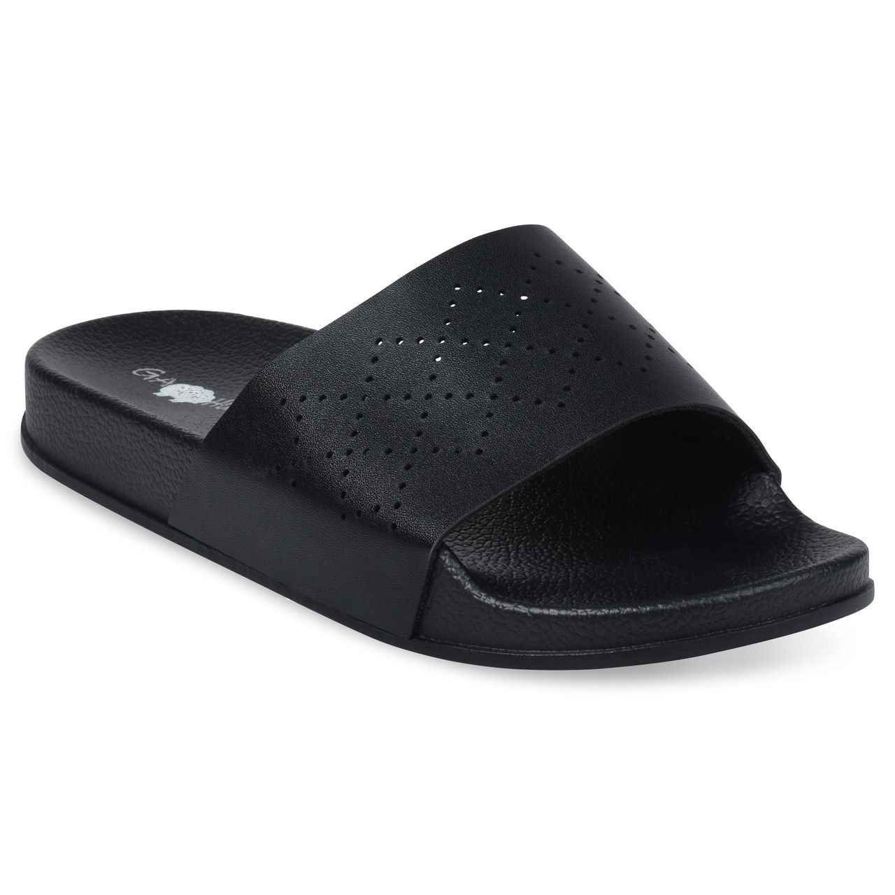 NEW* Women's Aria Shinny Black Sandals — Shoes by Alexandria Brandao