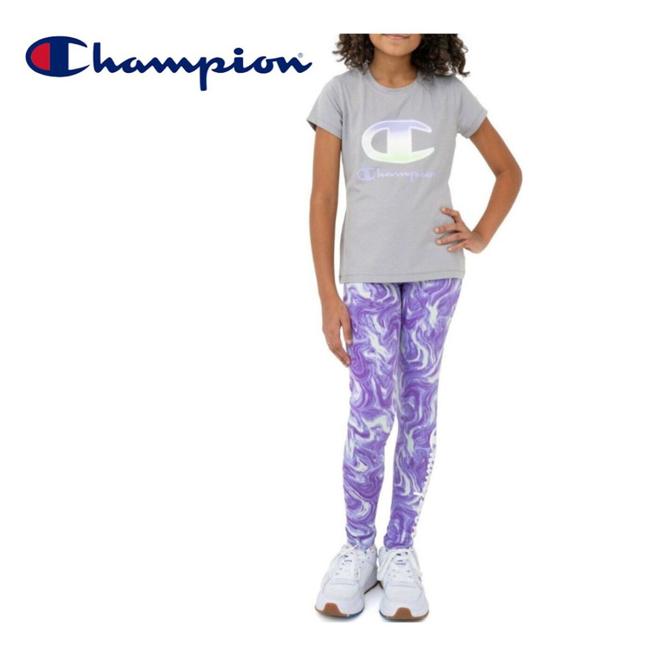Champion Girl's T-Shirt and Leggings Set 