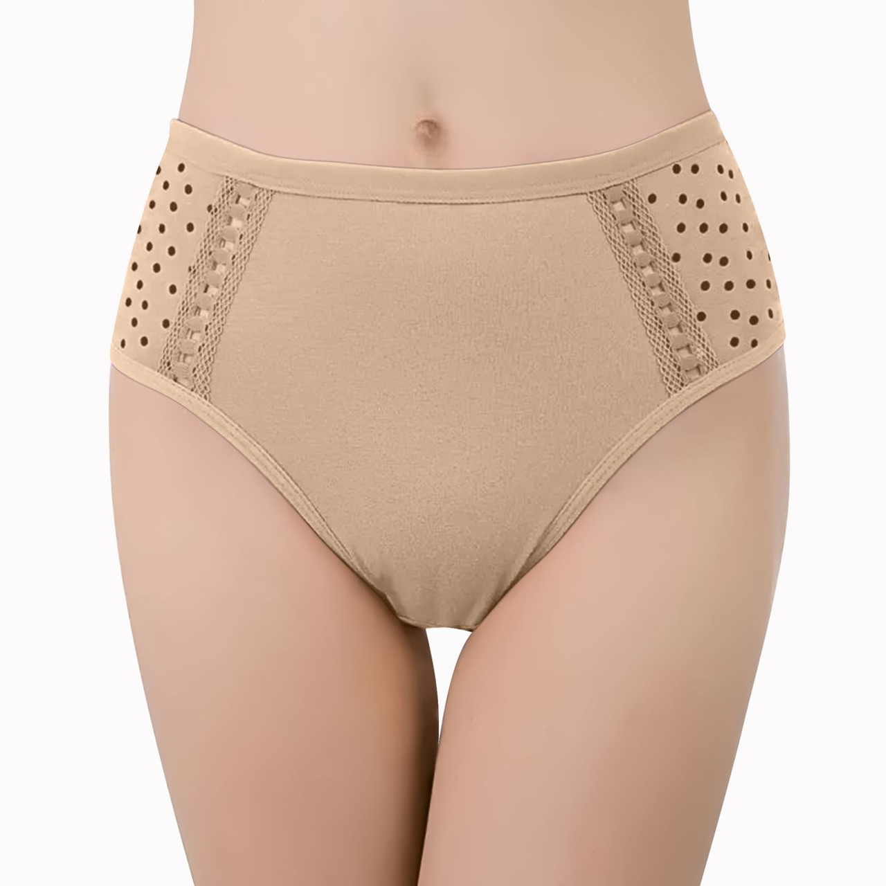 Women's Ultra-Soft Moisture-Wicking Cotton Underwear (6-Pack) 