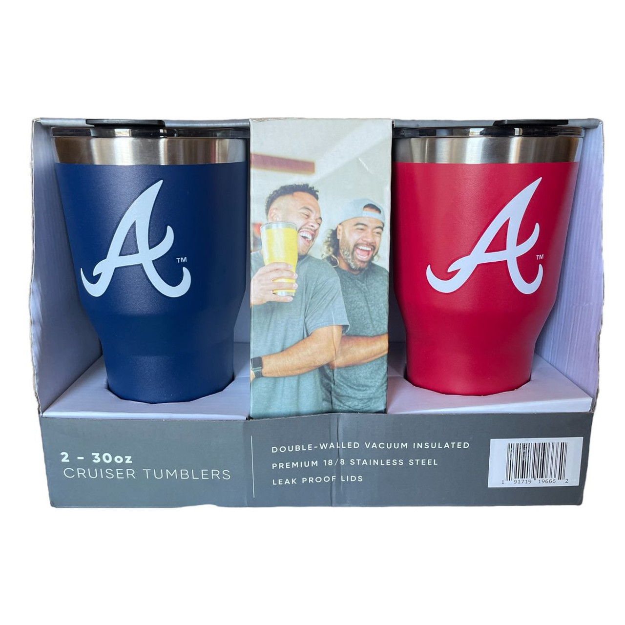 Simple Modern Atlanta Braves 30oz Cruiser Tumbler with Flip Lid