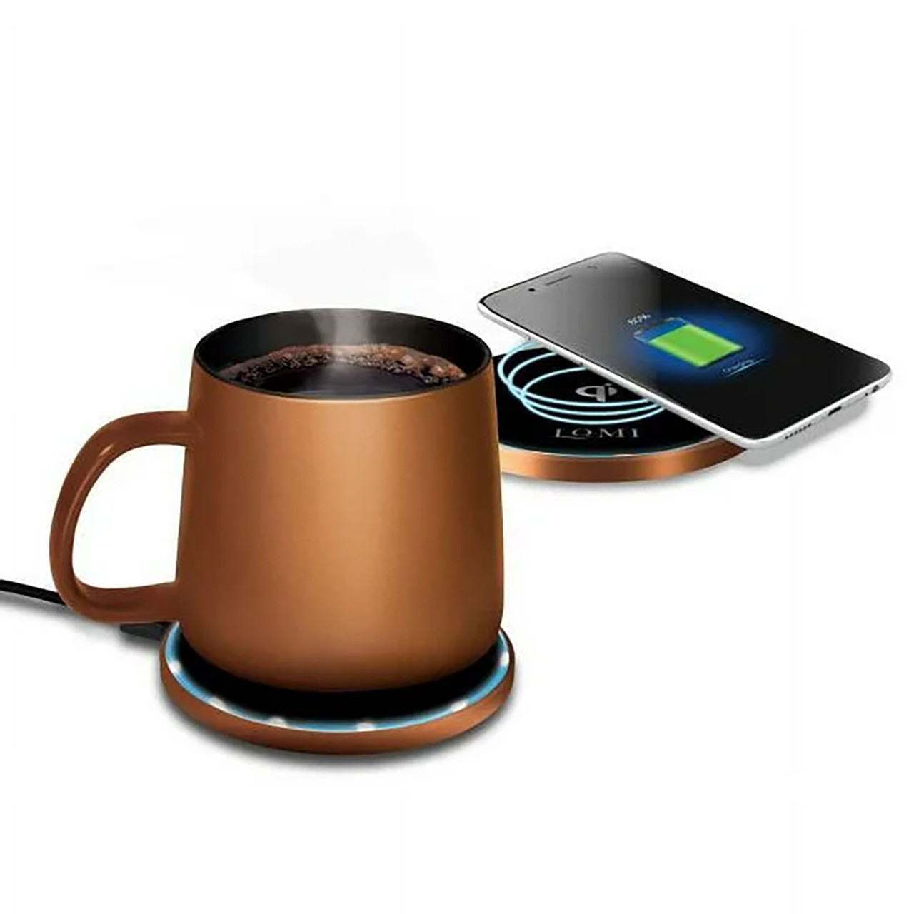Wireless Heating Coffee Mug, Smart Cup Coffee Mug Warmer