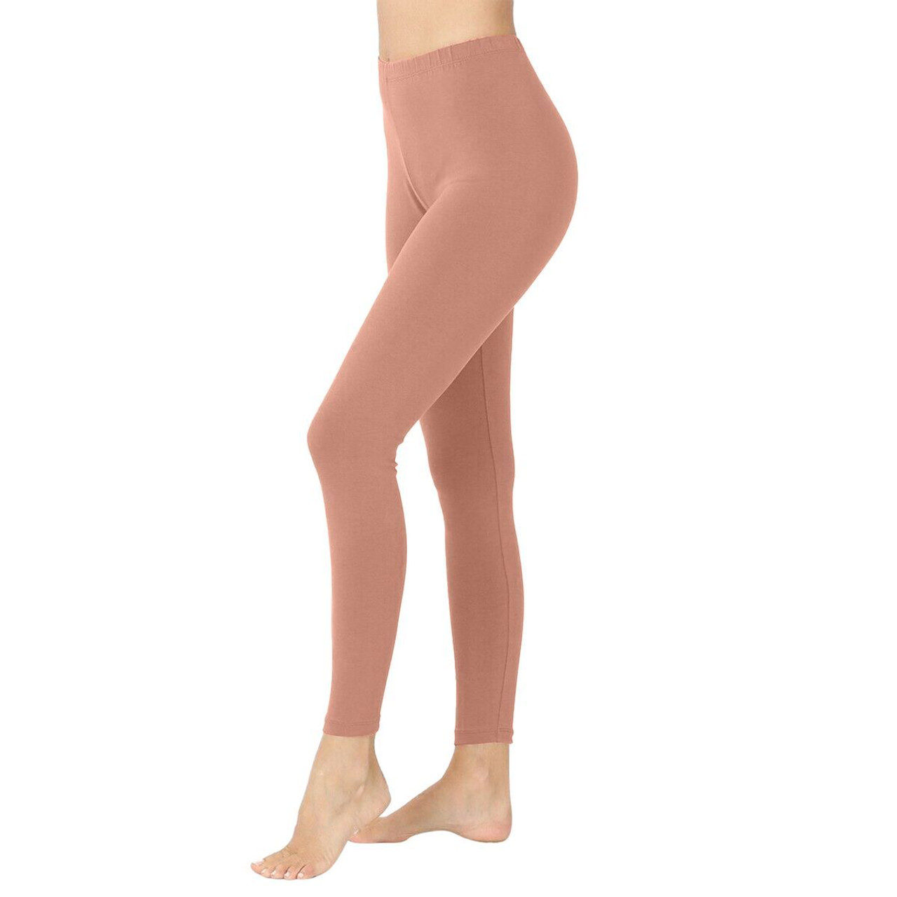 Women's High Waisted Tummy Control Seamless Leggings (2-Pack)