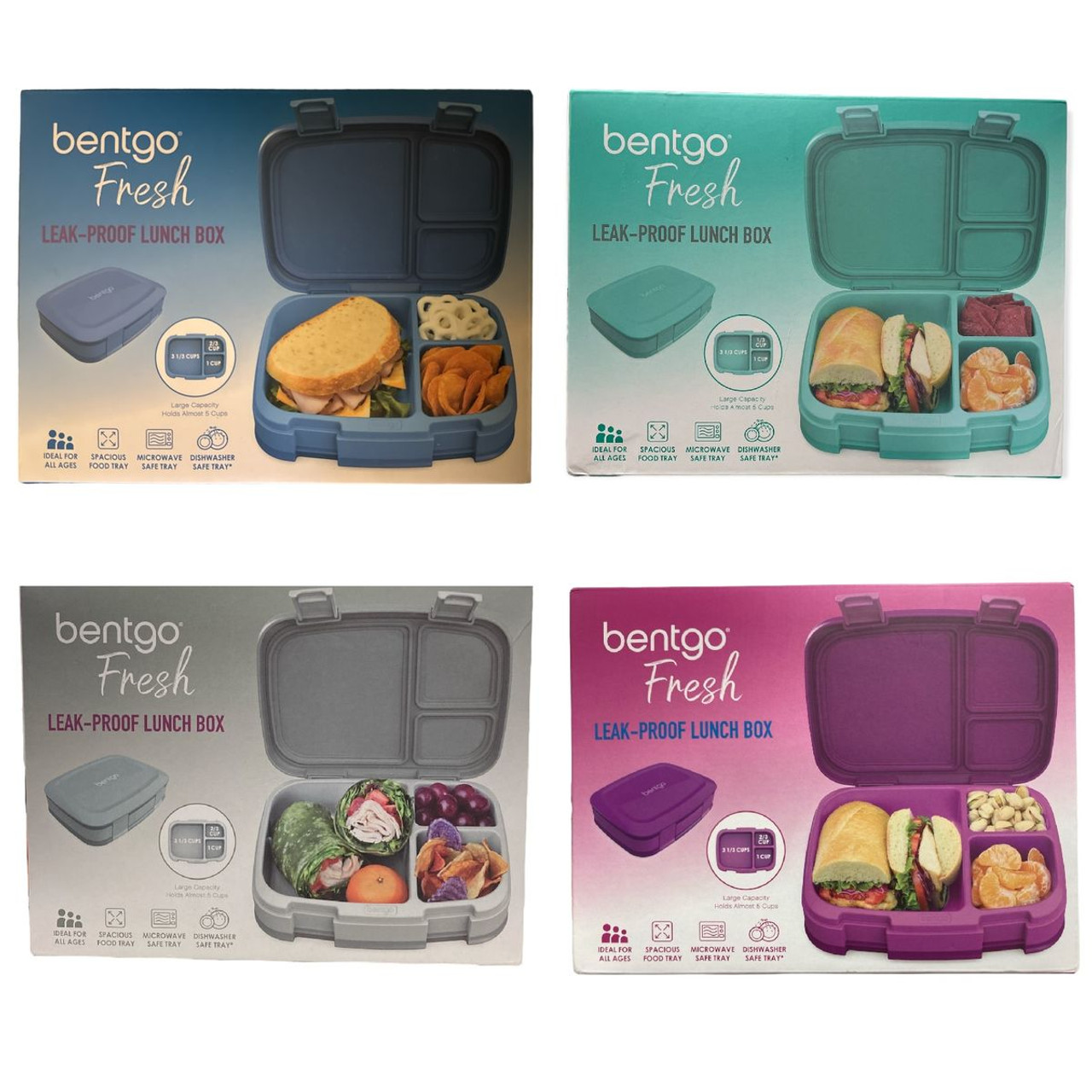 Bentgo Fresh Leak-Proof Lunch Box - Aqua