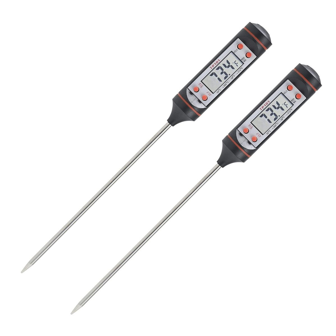 Cheer Collection Foldable Instant Read Digital Food Thermometer