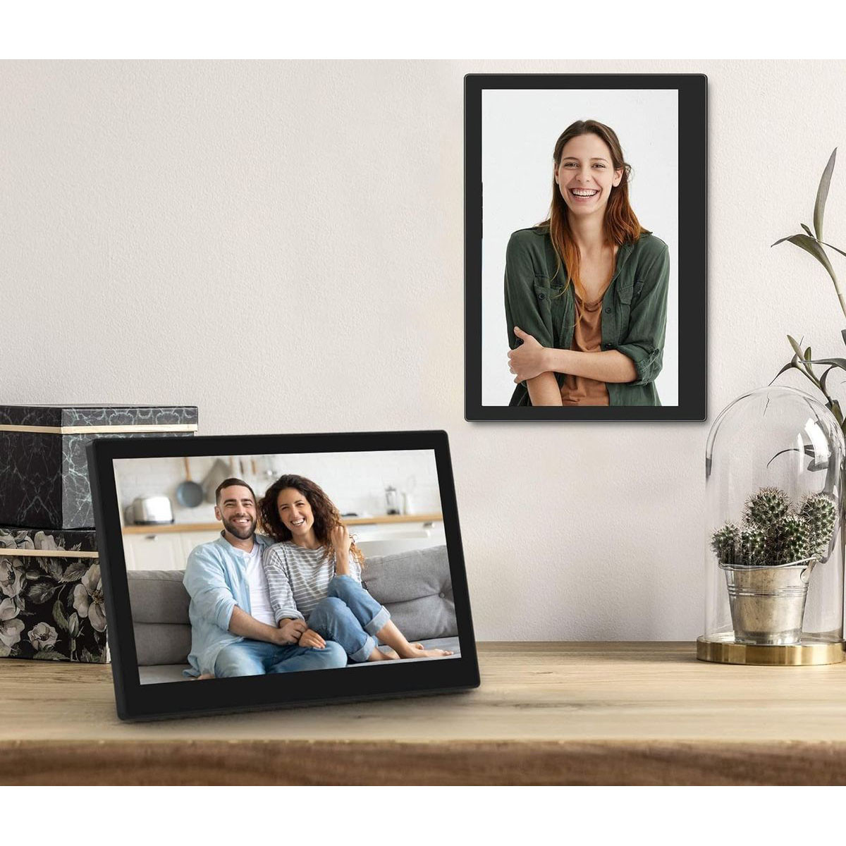 Dragon Touch® Classic 15 Digital Picture Frame, 15.6Inch FHD