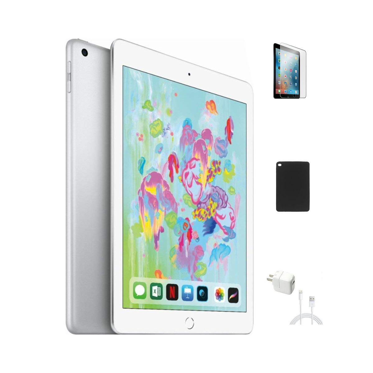 Apple® iPad - 6th Gen, 128GB, Wi-Fi Only Bundle (2018 Release