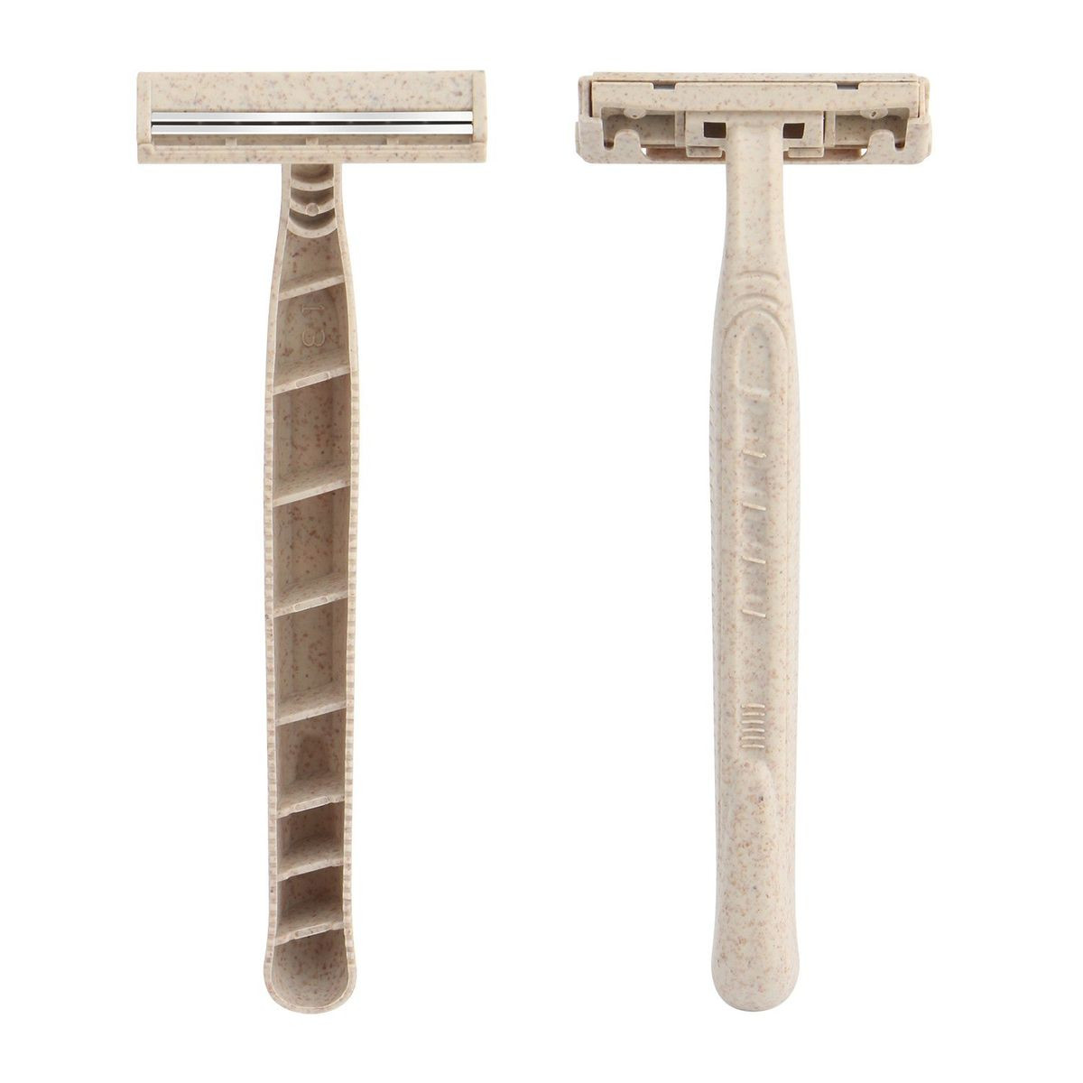 Biodegradable 2-Blade Razor (50-Count) - UntilGone.com