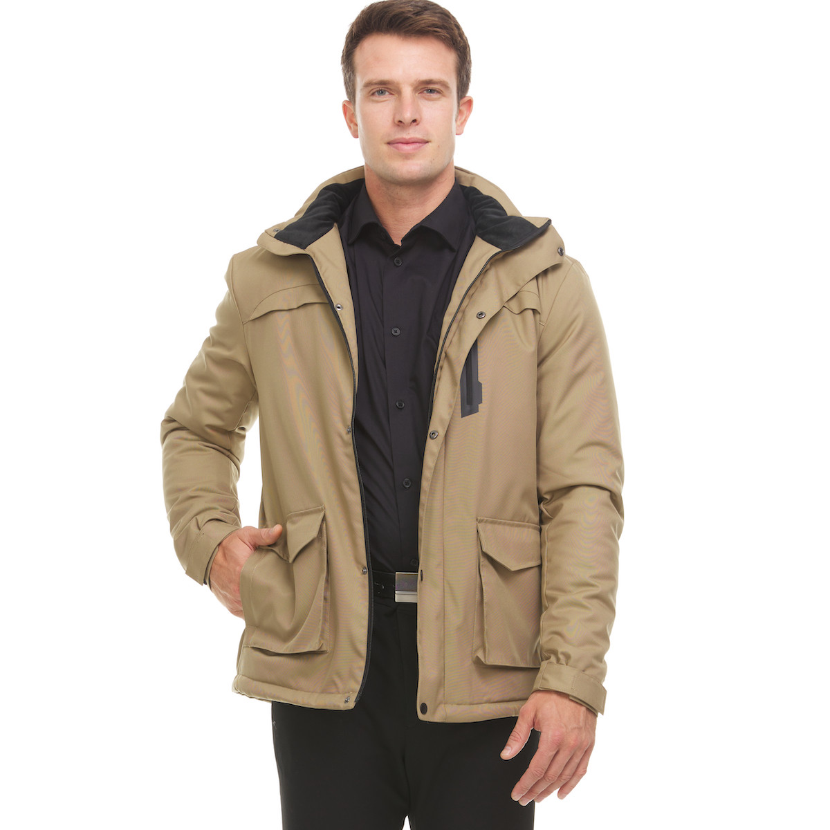 Helios Men's Heated Coat with Power Bank - UntilGone.com