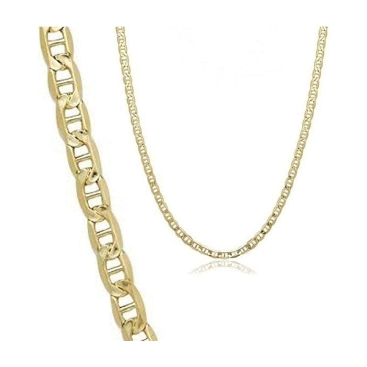 Silver Plated Gucci Chain Necklace – 3PC – Luxi Cosmetics