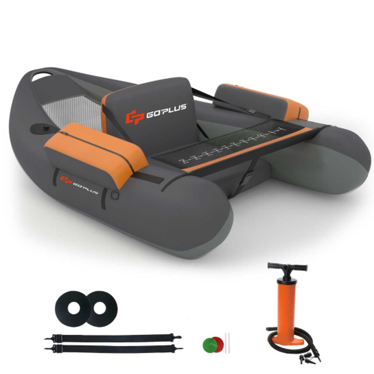 Inflatable Fishing Float Tube with Pump 