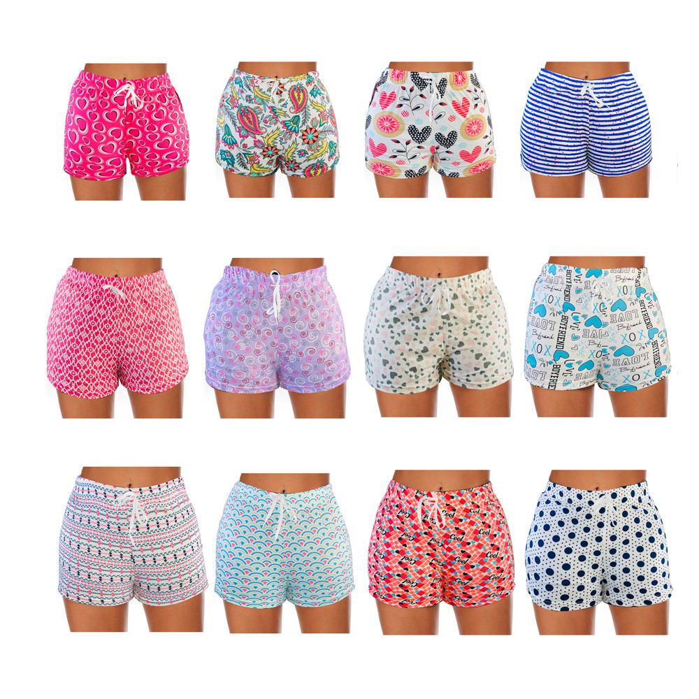 drawstring pajama shorts