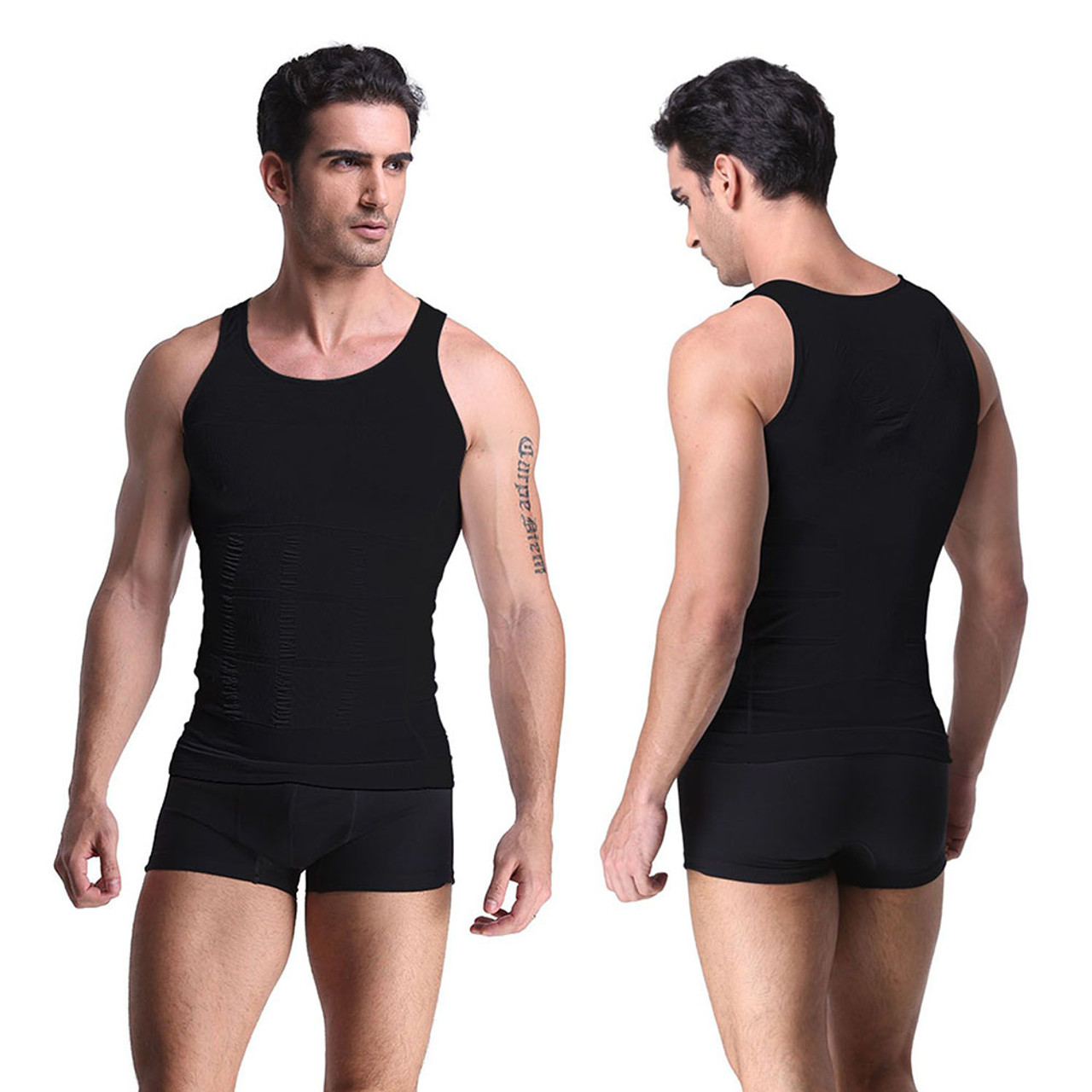 Men’s Core Support and Insta-Trim Compression Undershirt $14.99 (70% OFF)