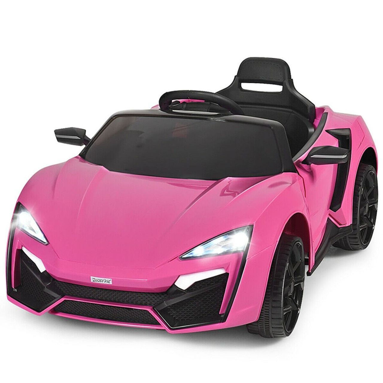 Kids' 12V Electric Ride-on Sports Car with Parent Safety Remote