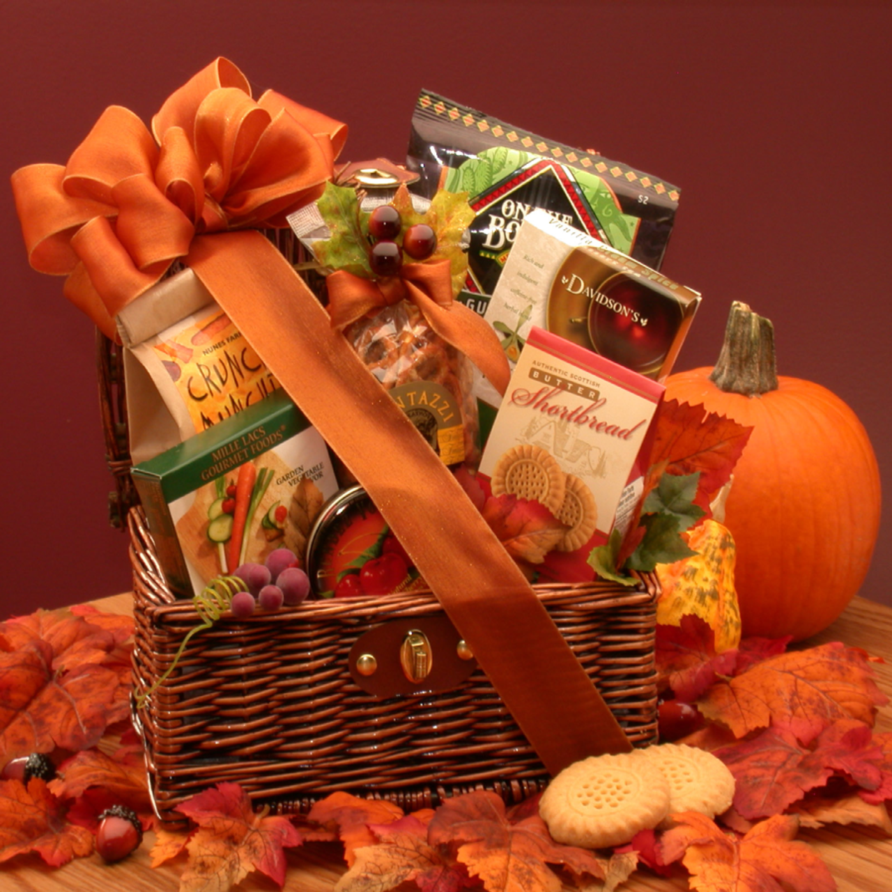 Small Pumpkin Festival Gift Basket – Jenny's Gift Baskets