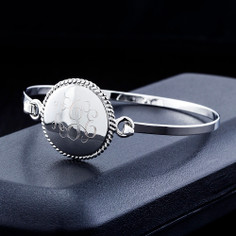 Personalized Braided Bangle product