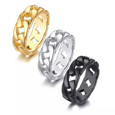 Link Chain Stainless Steel Ring product