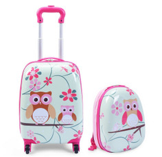 Kids' 2-Piece Printed Hardside Luggage/Backpack Set product