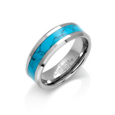 Azury 8mm Tungsten Carbide Unisex Band Ring product