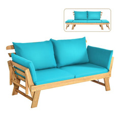 Convertible Wood Outdoor Sofa/Daybed  product