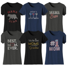 Bling Rhinestone Mother's Day T-Shirts product