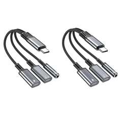 3 In 1 60W Charger Adapter (2-Pack)