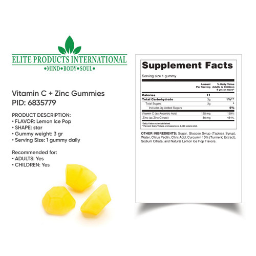 Vitamin C & Zinc Gummies