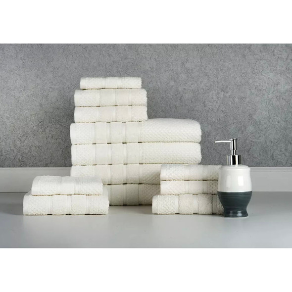 Bibb Home® 12-Piece Egyptian Cotton Towel Set product image