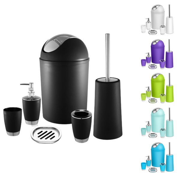 6-Piece Bathroom Accessories Set product image