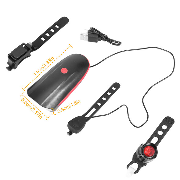 10,000-Lumen Rechargeable LED Bike Headlight product image