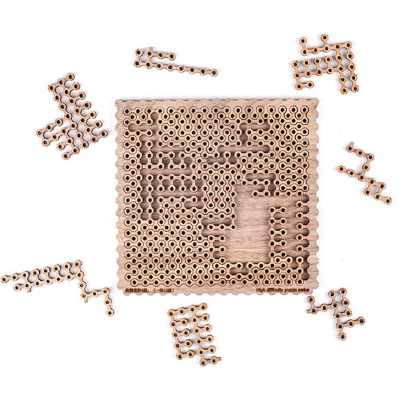 54-Piece Mind-Bending Wooden Jigsaw Puzzle for Adults product image