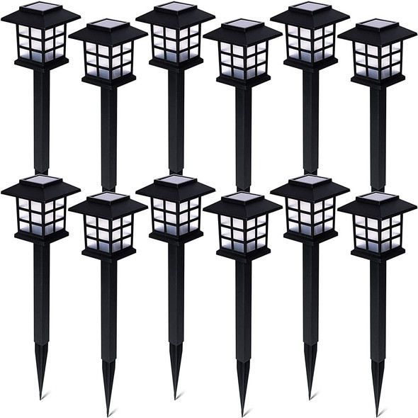 Zone Tech® Outdoor Bright Solar-powered Light (12-Pack) product image