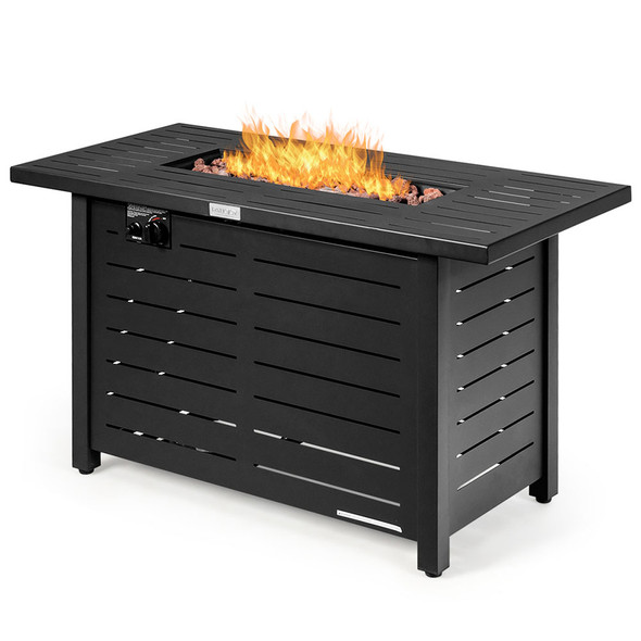 Rectangular 42-inch Gas Fire Pit Table product image