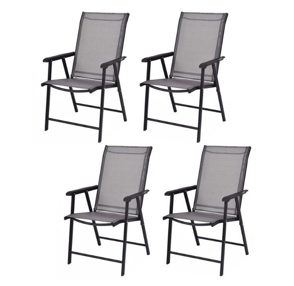 Folding Outdoor Patio Chairs (Set of 4) product image