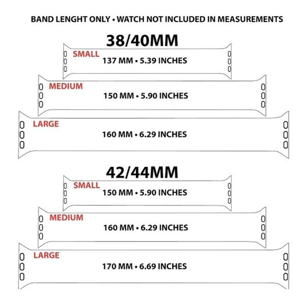 Waloo® Breathable Silicone Band for All Apple Watch Series product image