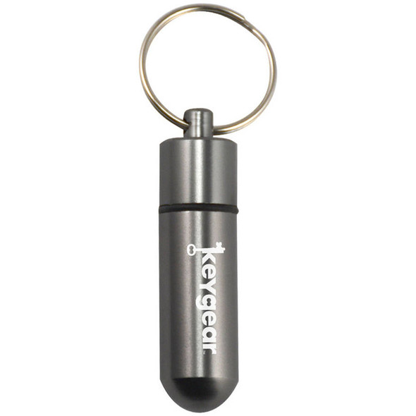 Keygear® Storage Capsule Waterproof Aluminum Case Key Chain (3-Pack) product image