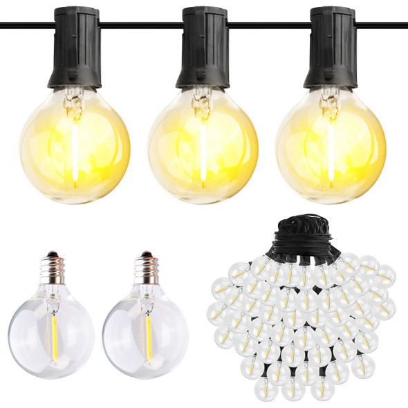 50-Foot Outdoor Globe String Lights product image