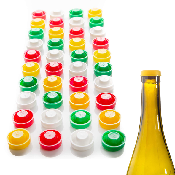 Reusable Wine and Beer Bottle Stopper (40-Pack) product image