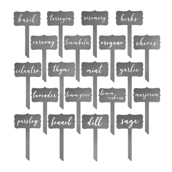 Window Garden Markers Herb Plant Identification Stakes (Choose 5) product image