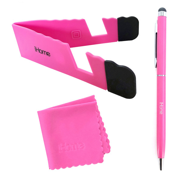 iHome Tablet & Smartphone Bundle with Microfiber Cloth, Stylus & Stand product image