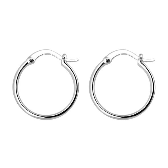 Fenzer™ 925 Sterling Silver 15mm Hoop Earrings product image