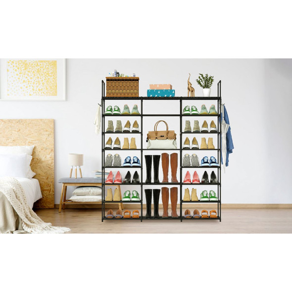 NewHome™ Metal Shoe Storage Rack product image