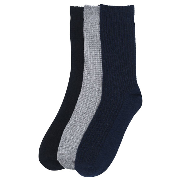 Gaahuu Women's Wool Blend Textured Socks (3-Pair) product image