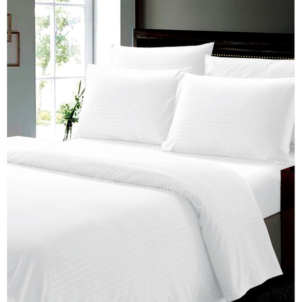 6-Piece Stripe Microfiber Sheet Set product image