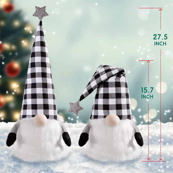 Gnome Christmas Tree Topper Decoration (2-Pack) product image