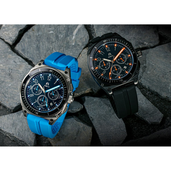 Shield™ Sonar Chronograph Strap Watches with Date product image