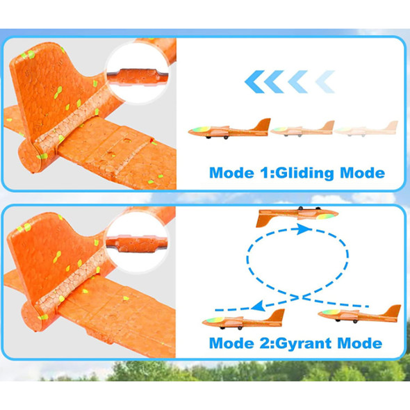 12.6-Inch Large Foam Plane with Launcher (1- or 2-Pack) product image